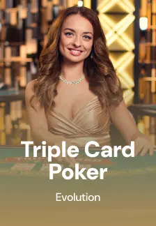 Triple Card Poker game tile