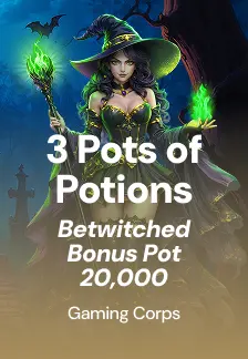 3 Pots of Potions Betwitched Bonus Pot 20,000